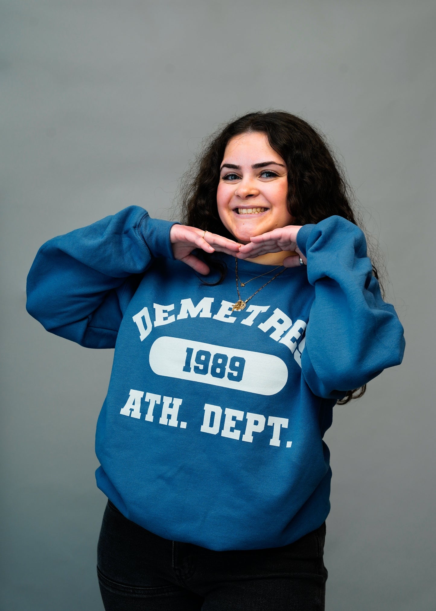 Varsity Blue Sweatshirt
