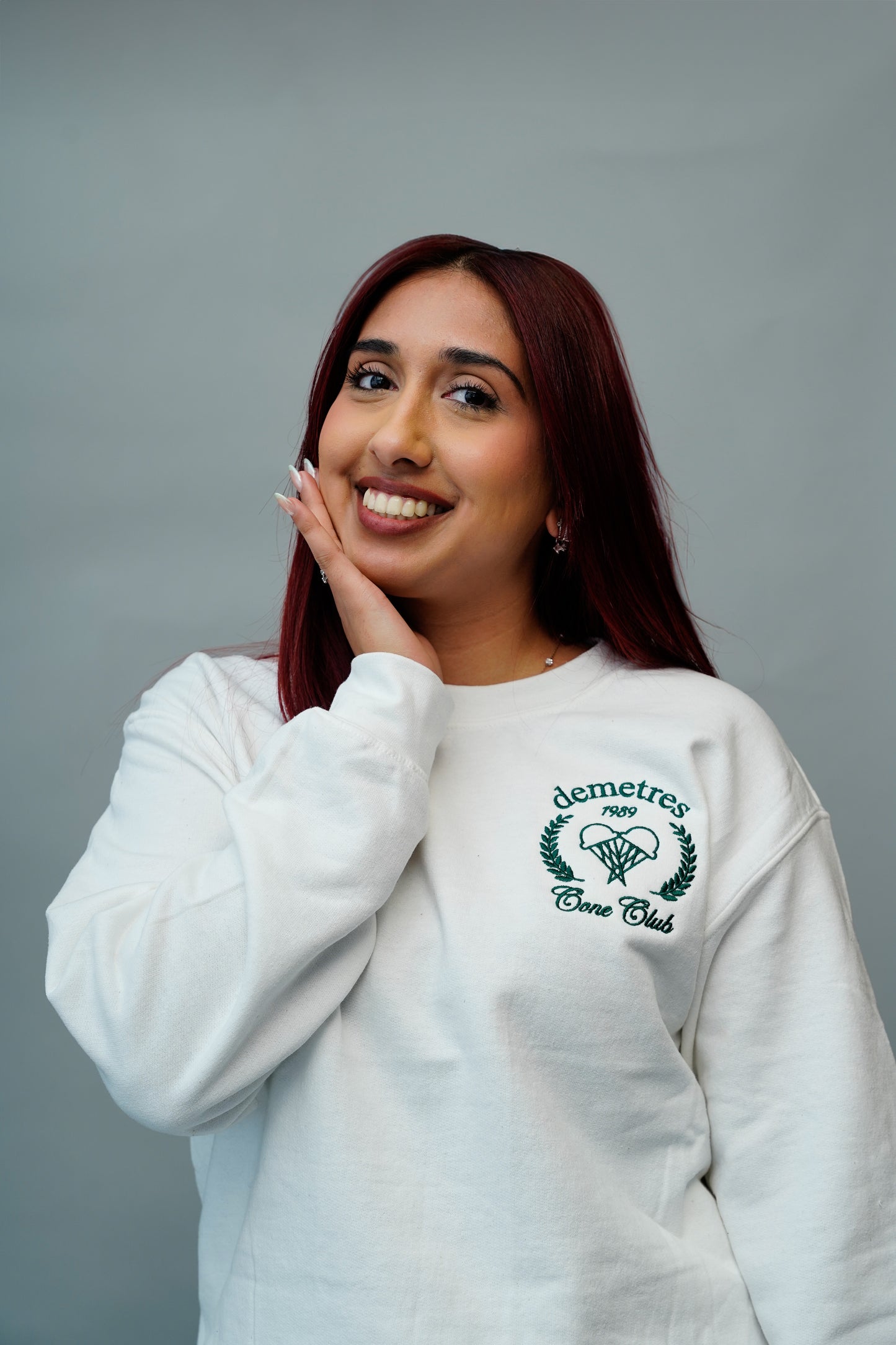 Cone Club Sweatshirt in "Cloud"
