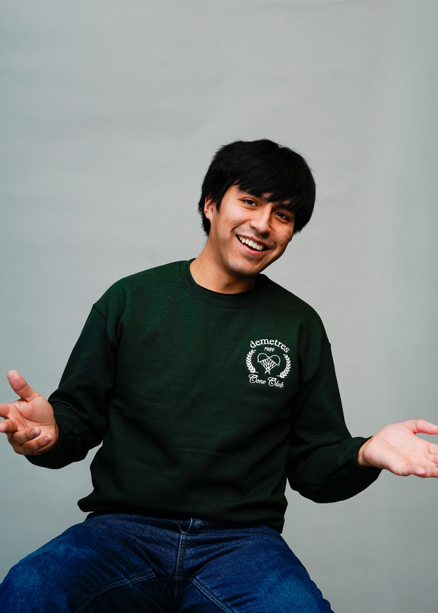 Cone Club Sweatshirt in "Evergreen"