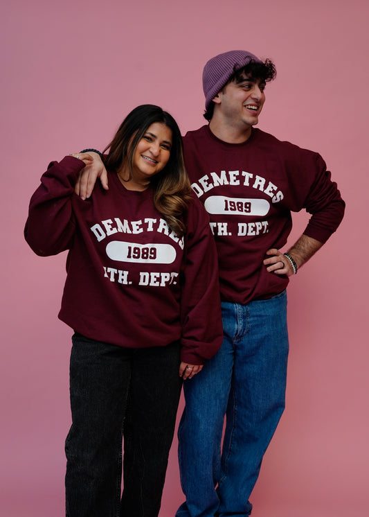 Varsity Red Sweatshirt