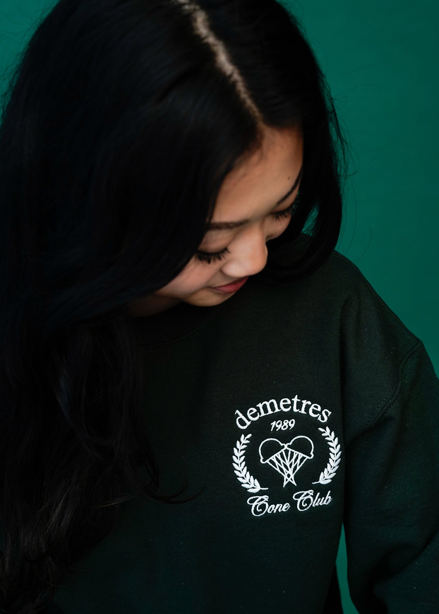 Cone Club Sweatshirt in "Evergreen"